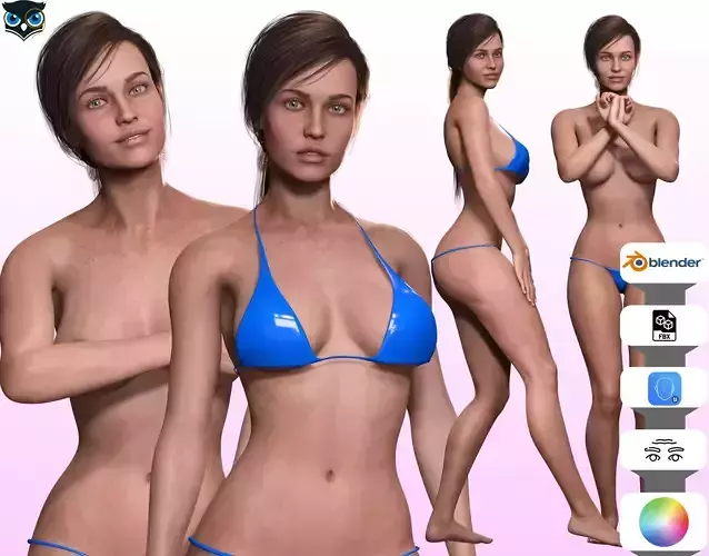 Clara - Realistic Woman Mother Base Shape