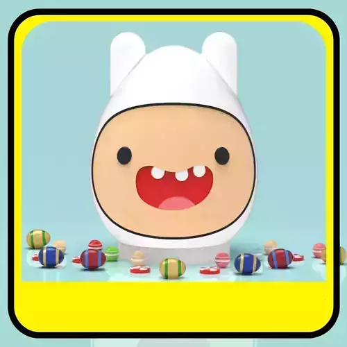 Finn piggy bank or easter egg