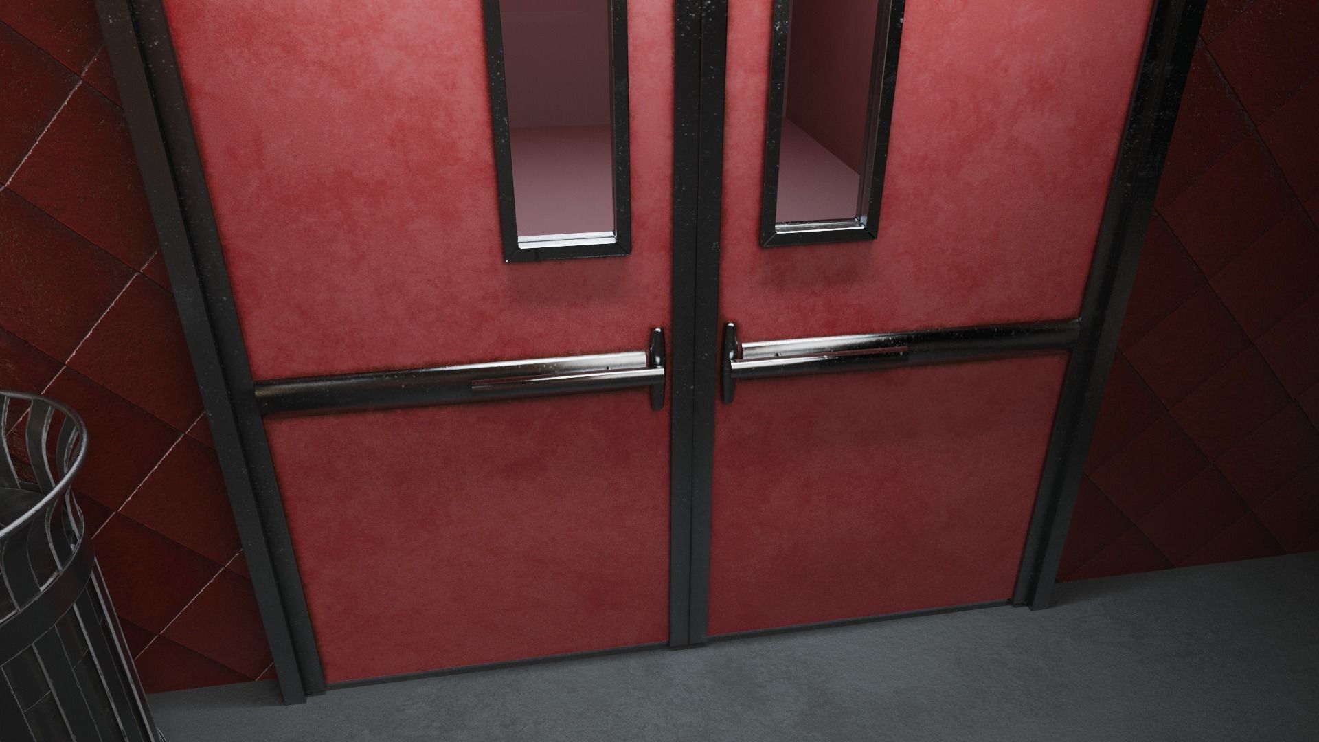 Movie Theater Classic Interior 3D model_13