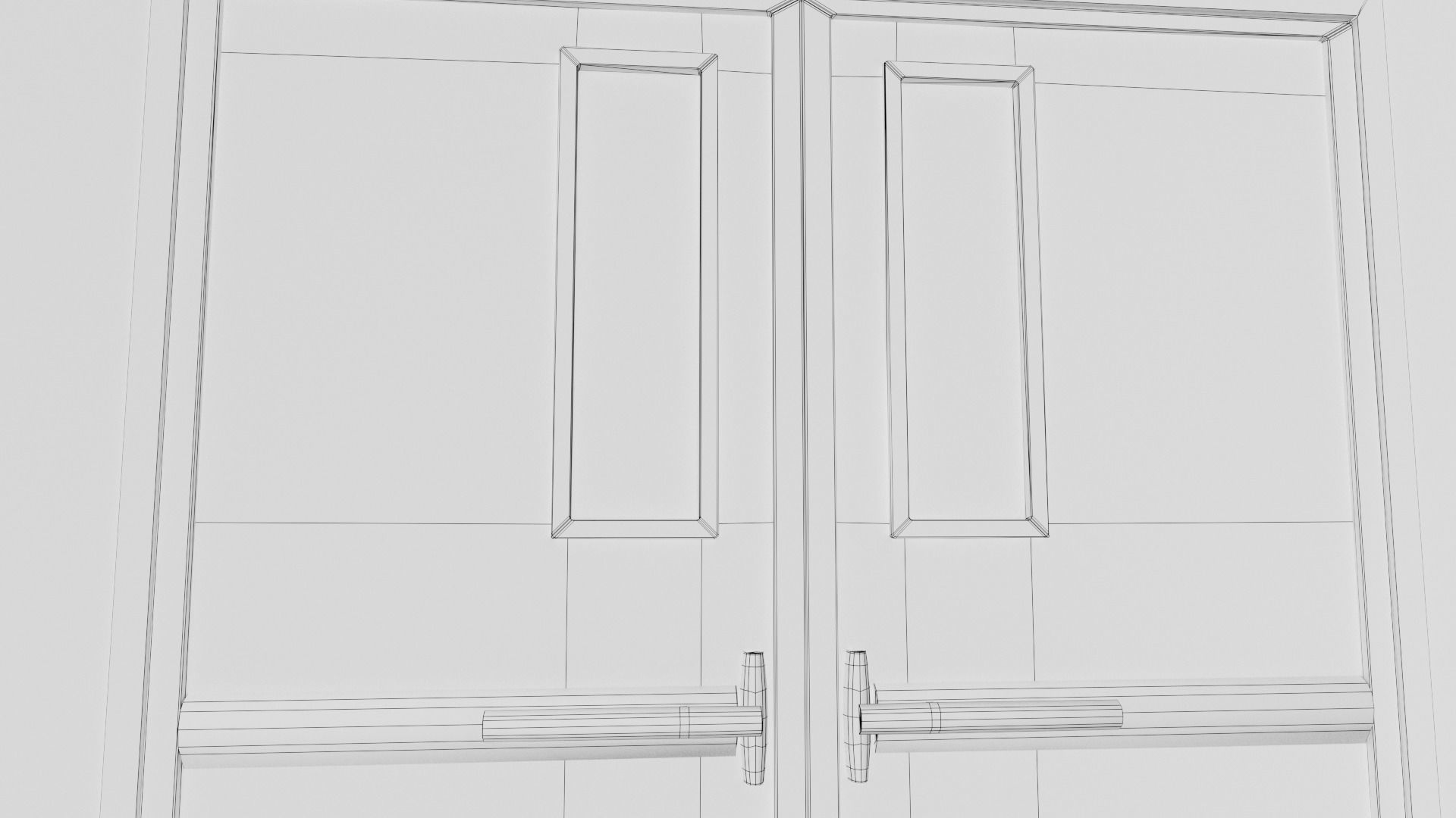 Movie Theater Classic Interior 3D model_38