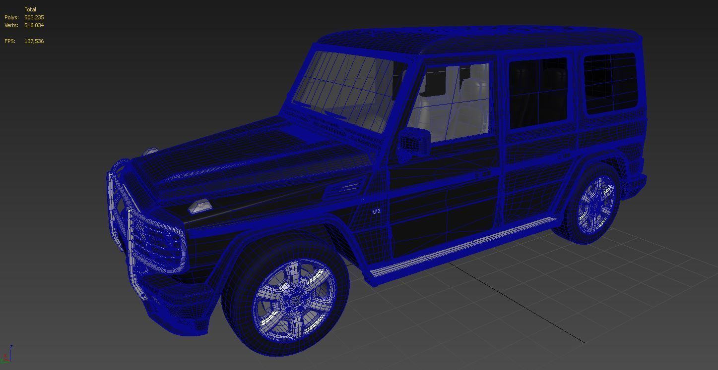 Mercedes Benz G class 3D model 3D model_3