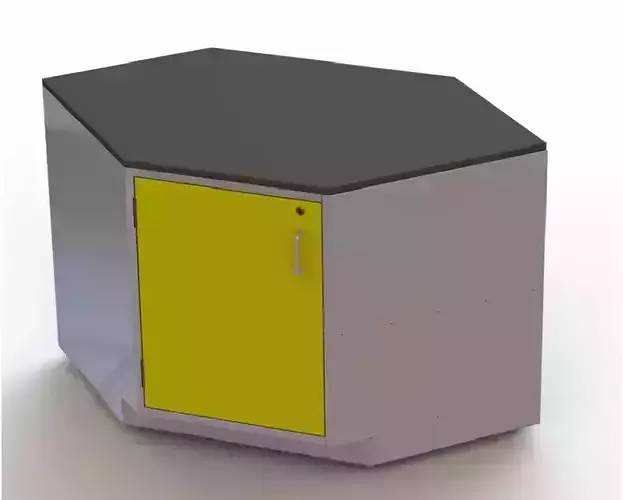 LAB FURNITURE CABINET CORNER UNIT OR PENTA UNIT