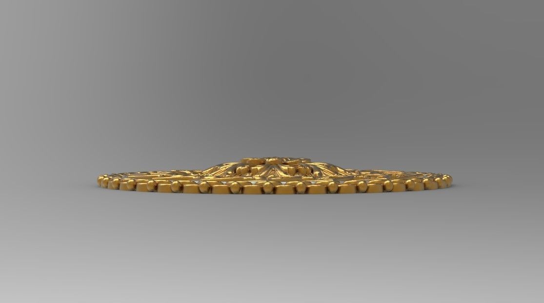 Sculpture project for decorative works Low-poly 3D model_1