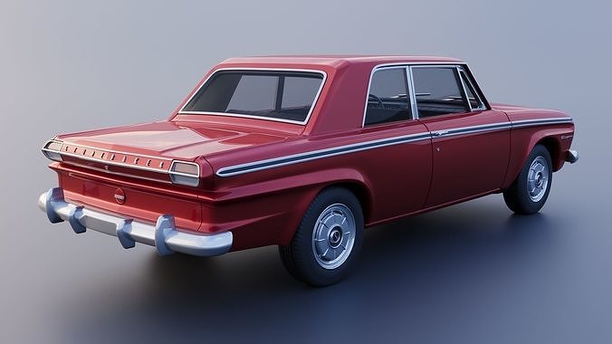 Studebaker Daytona 2 Door 1964 3D print model 7