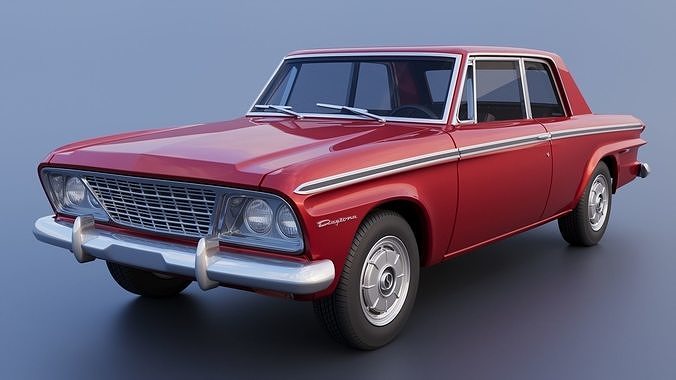 Studebaker Daytona 2 Door 1964 3D print model 3