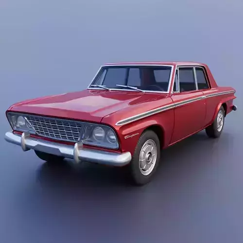 Studebaker Daytona 2 Door 1964 3D print model