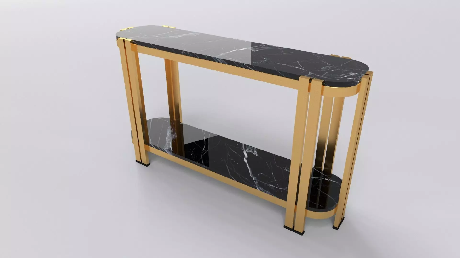Marie console table Free 3D model_0