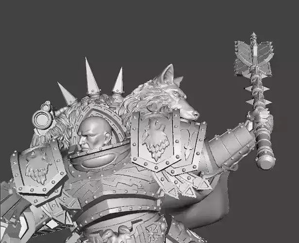 FIRST SON MINIATURE MODEL FIGURE FOR SCIFI GAMES RPG WARGAMES 3D 3D print model