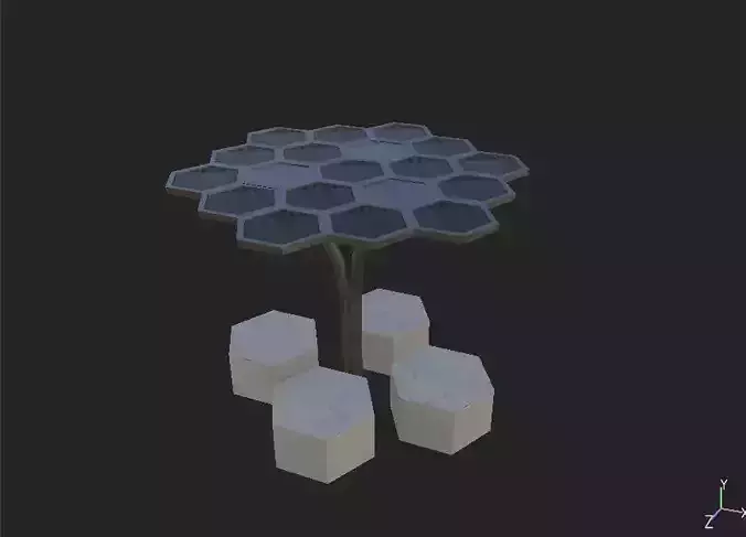 Tensile 3D model