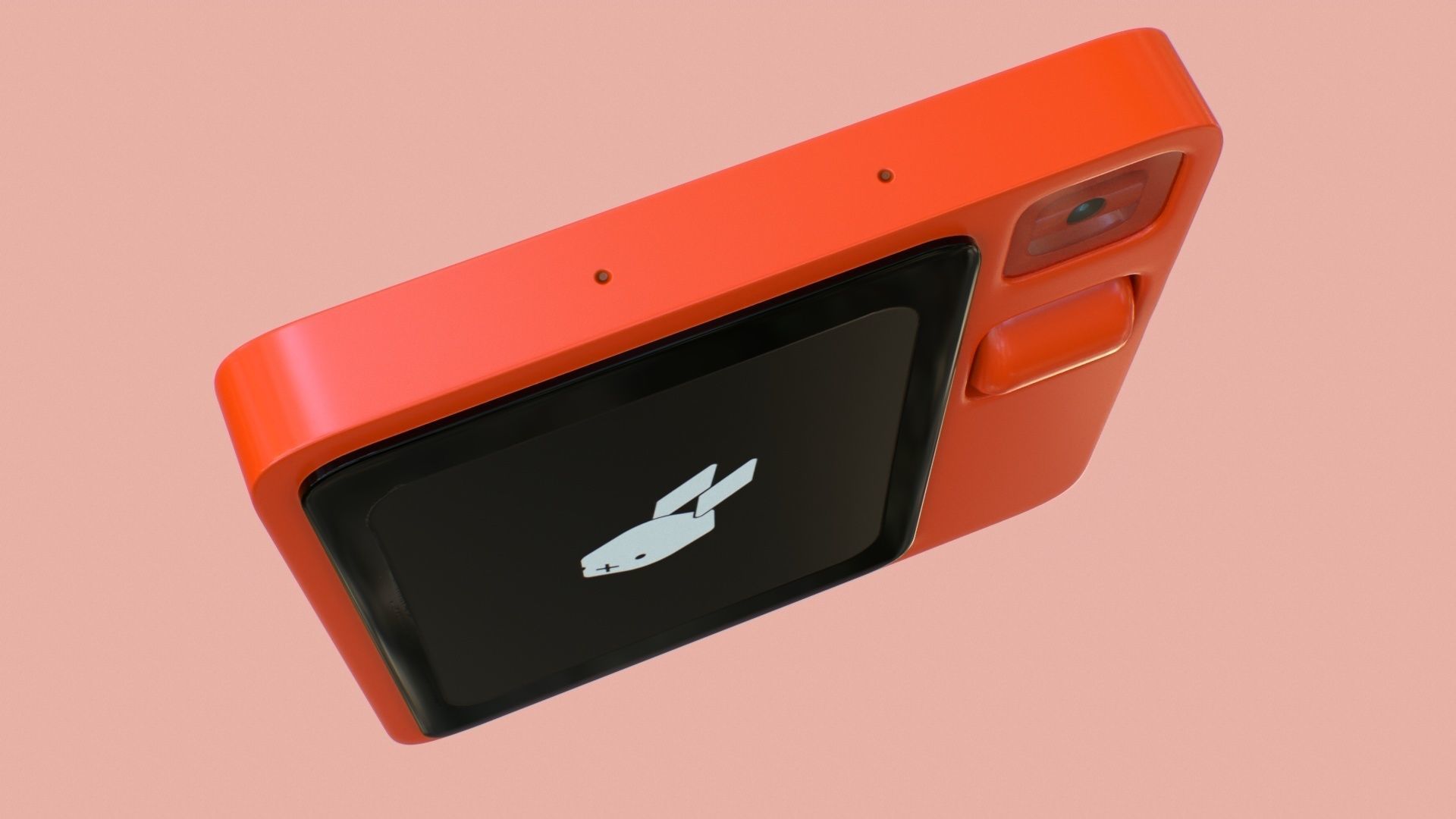 Rabbit R1 Mobile AI Device Low-poly 3D model_13