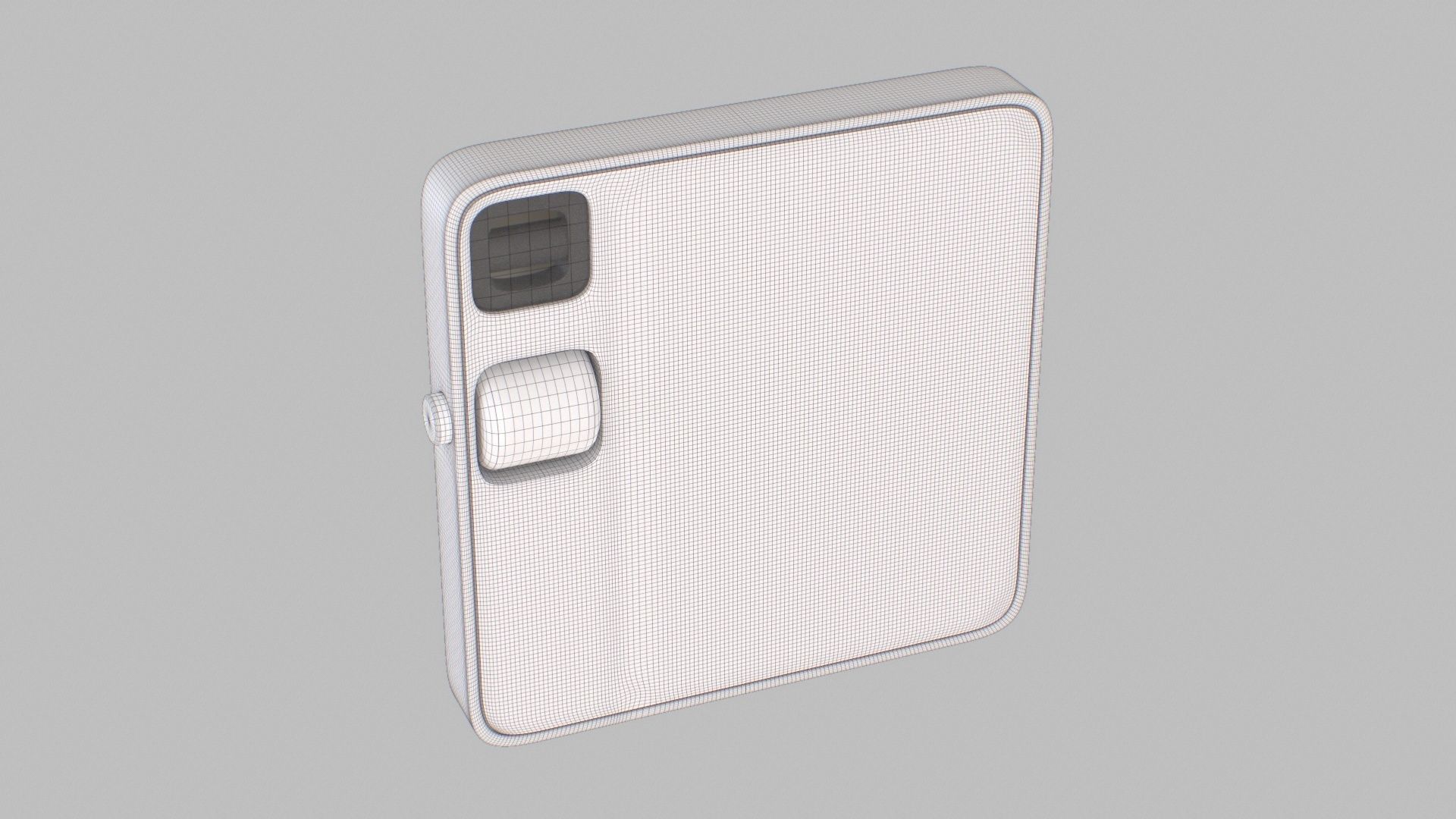 Rabbit R1 Mobile AI Device Low-poly 3D model_28