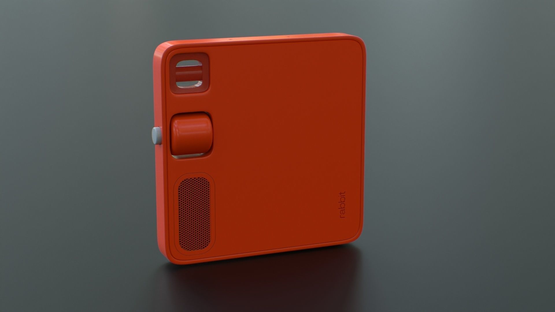 Rabbit R1 Mobile AI Device Low-poly 3D model_19