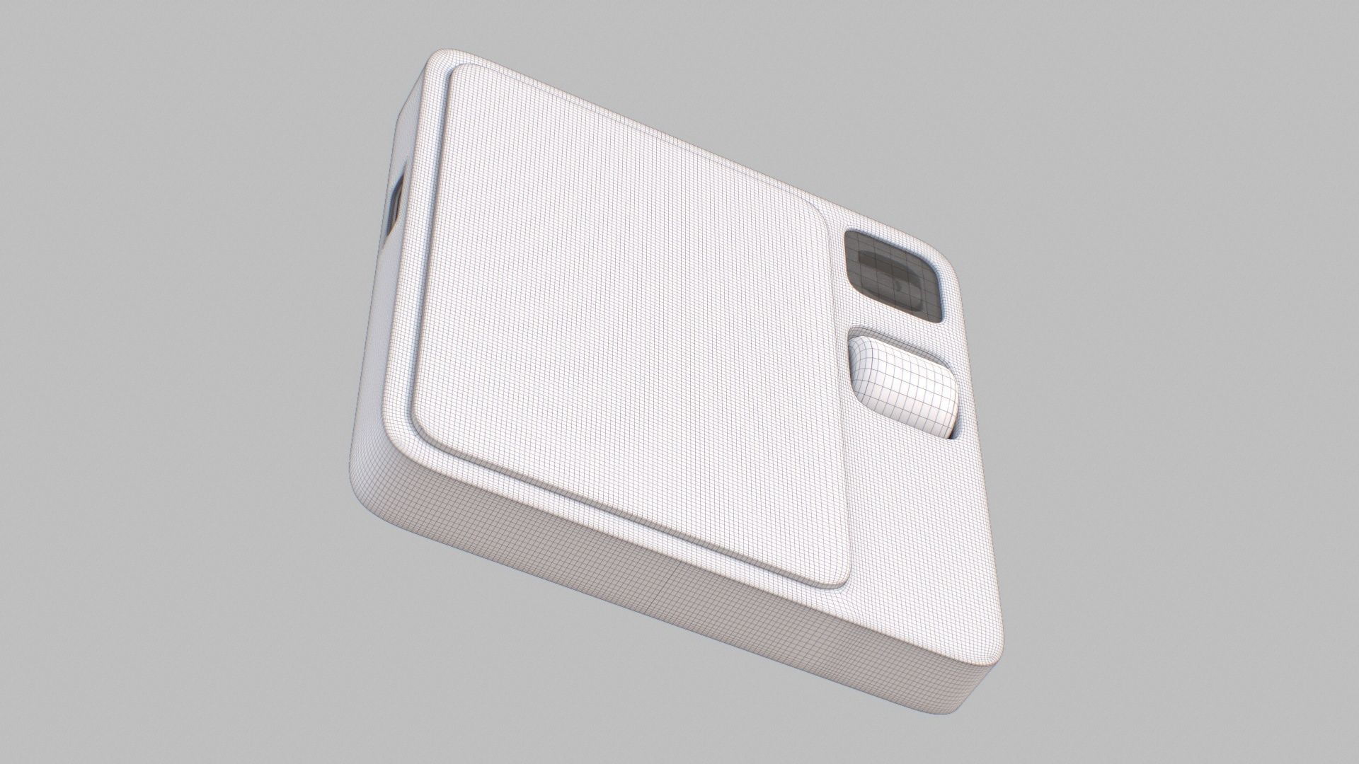 Rabbit R1 Mobile AI Device Low-poly 3D model_29