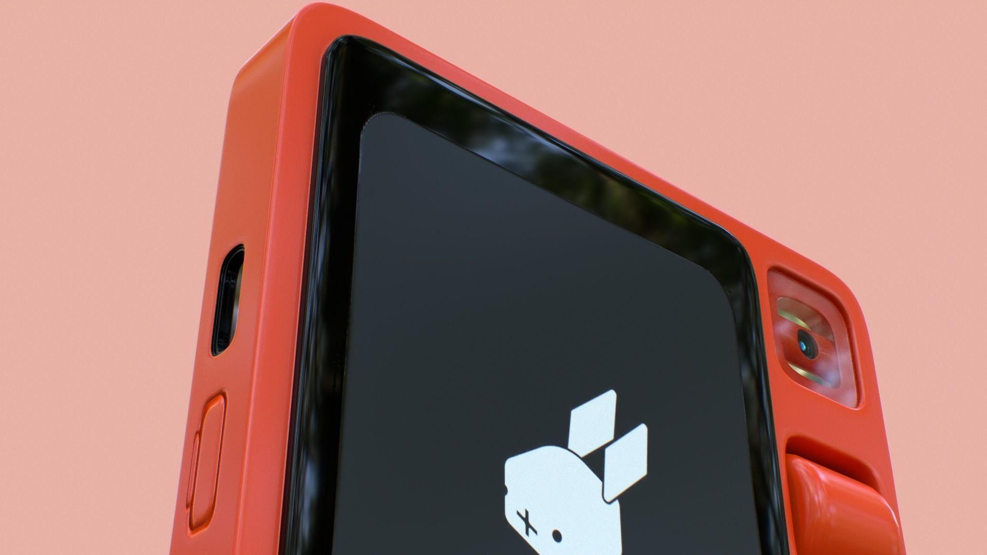 Rabbit R1 Mobile AI Device Low-poly 3D model_15