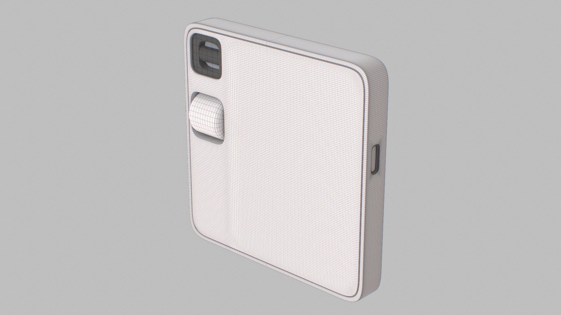 Rabbit R1 Mobile AI Device Low-poly 3D model_27