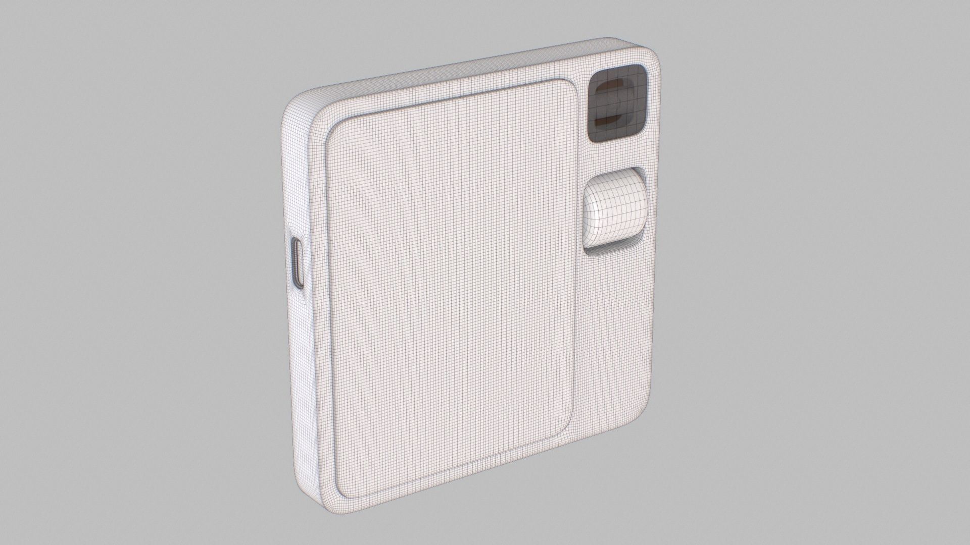 Rabbit R1 Mobile AI Device Low-poly 3D model_25