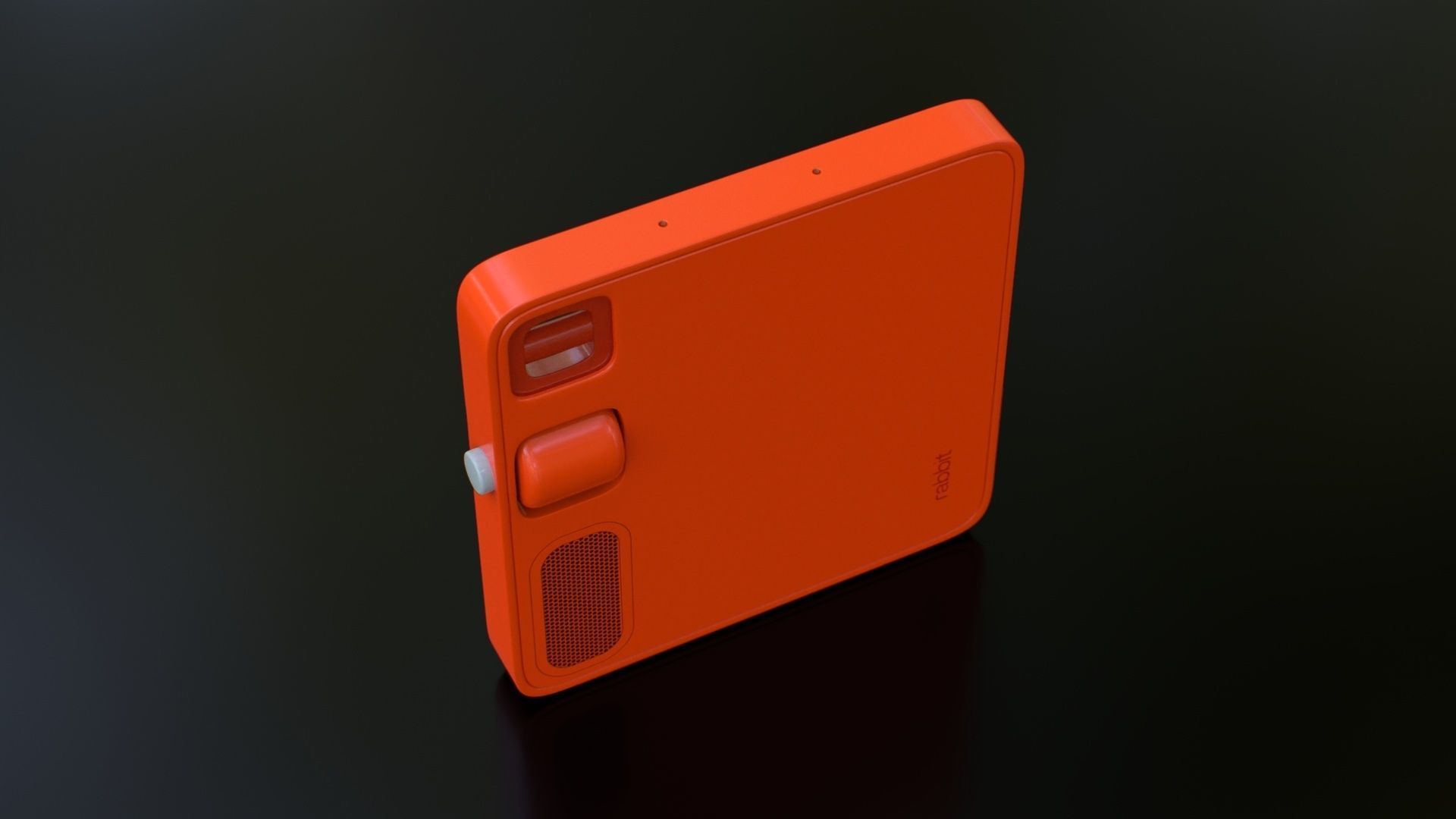 Rabbit R1 Mobile AI Device Low-poly 3D model_23