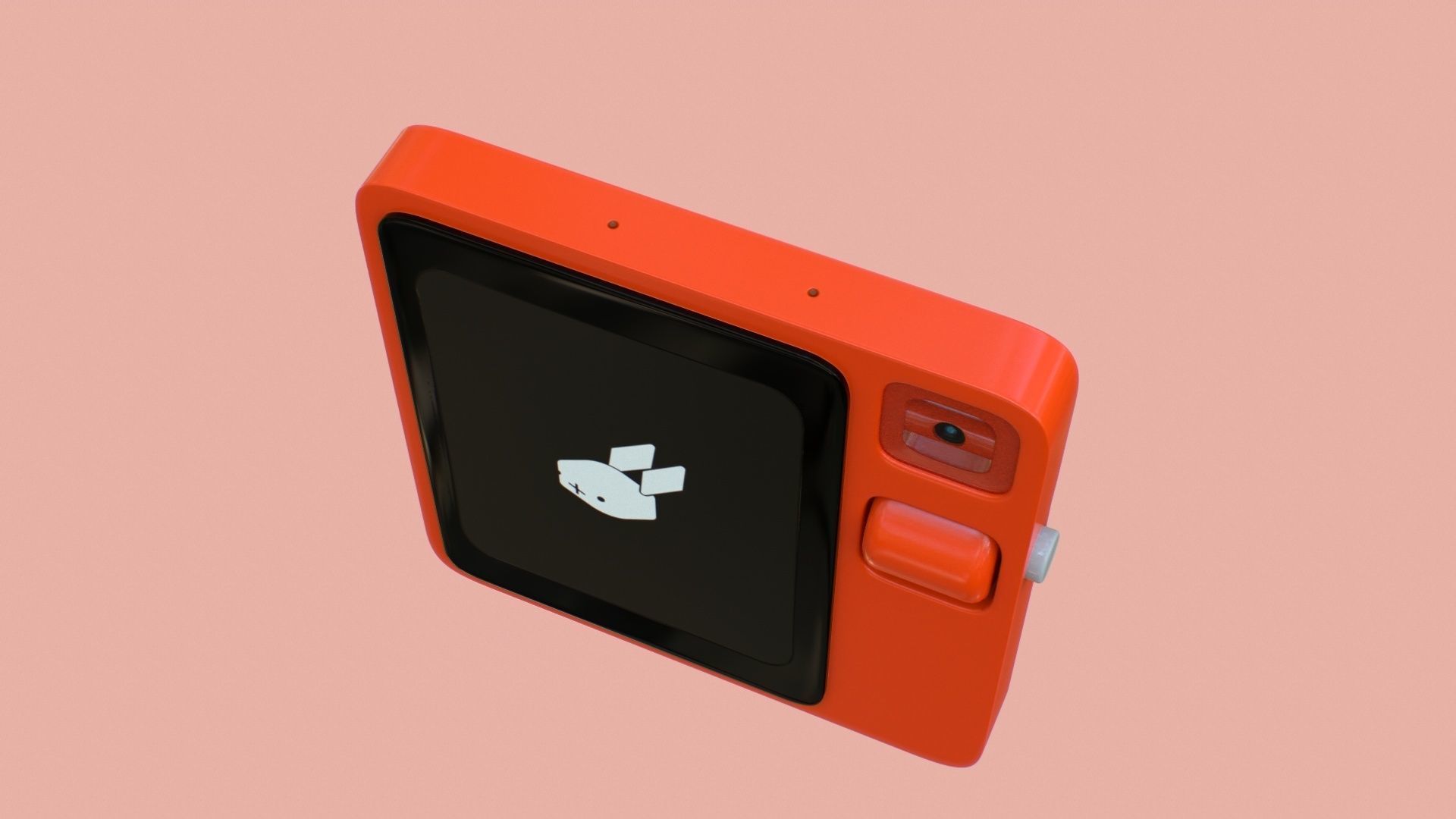 Rabbit R1 Mobile AI Device Low-poly 3D model_7