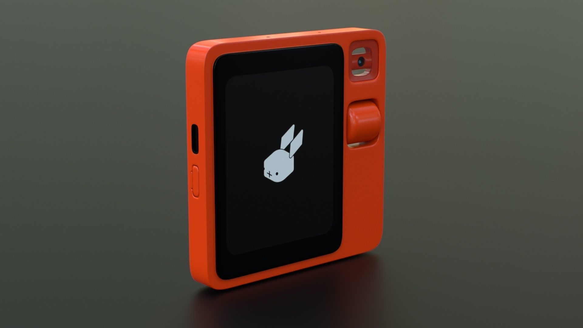 Rabbit R1 Mobile AI Device Low-poly 3D model_17