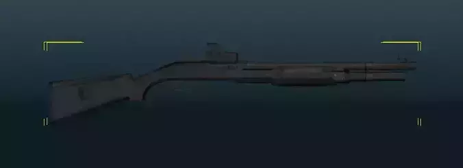 Black Benelli M1 Holo fbx