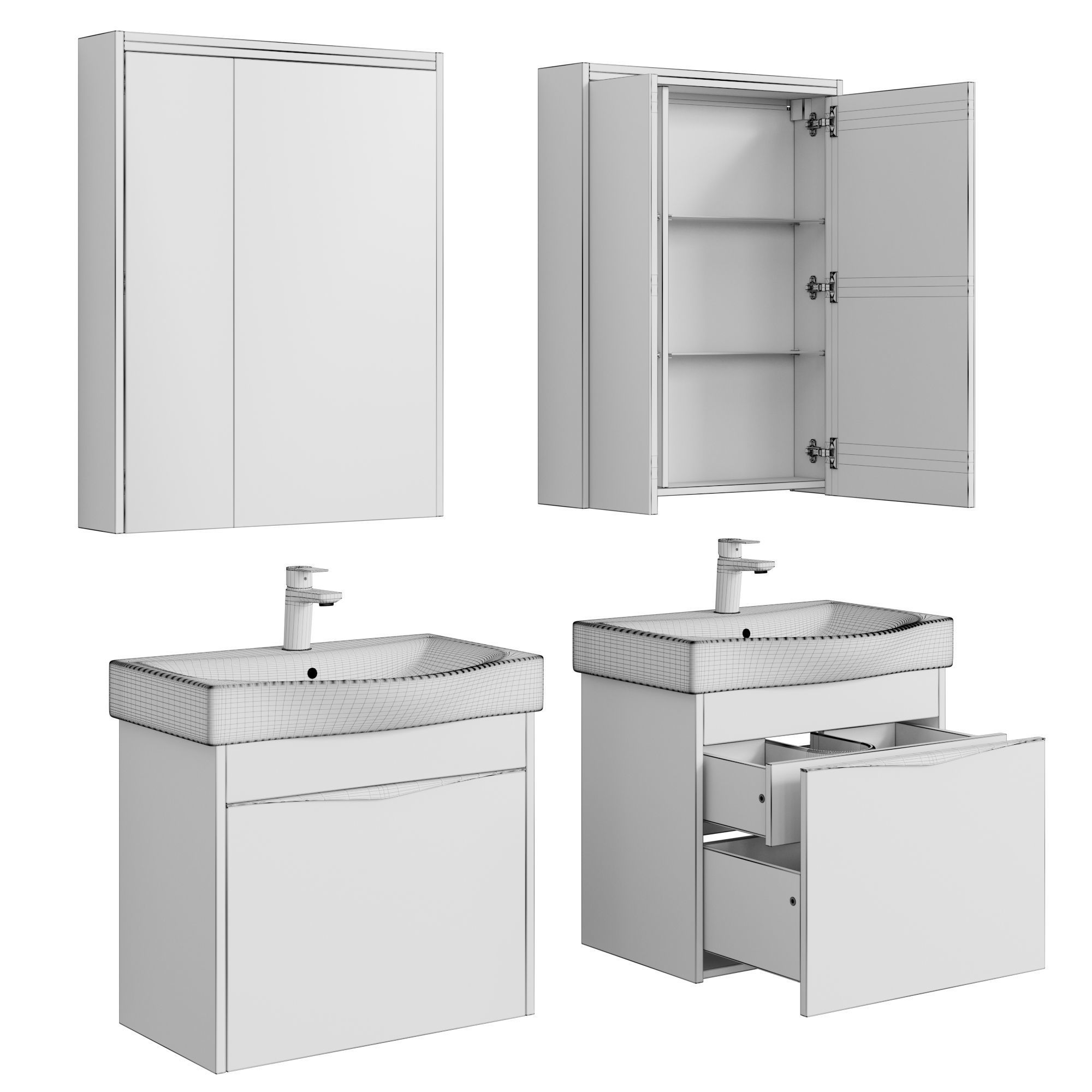 Stworki Helsinki 65-80-100 Pencil case 3D model_17