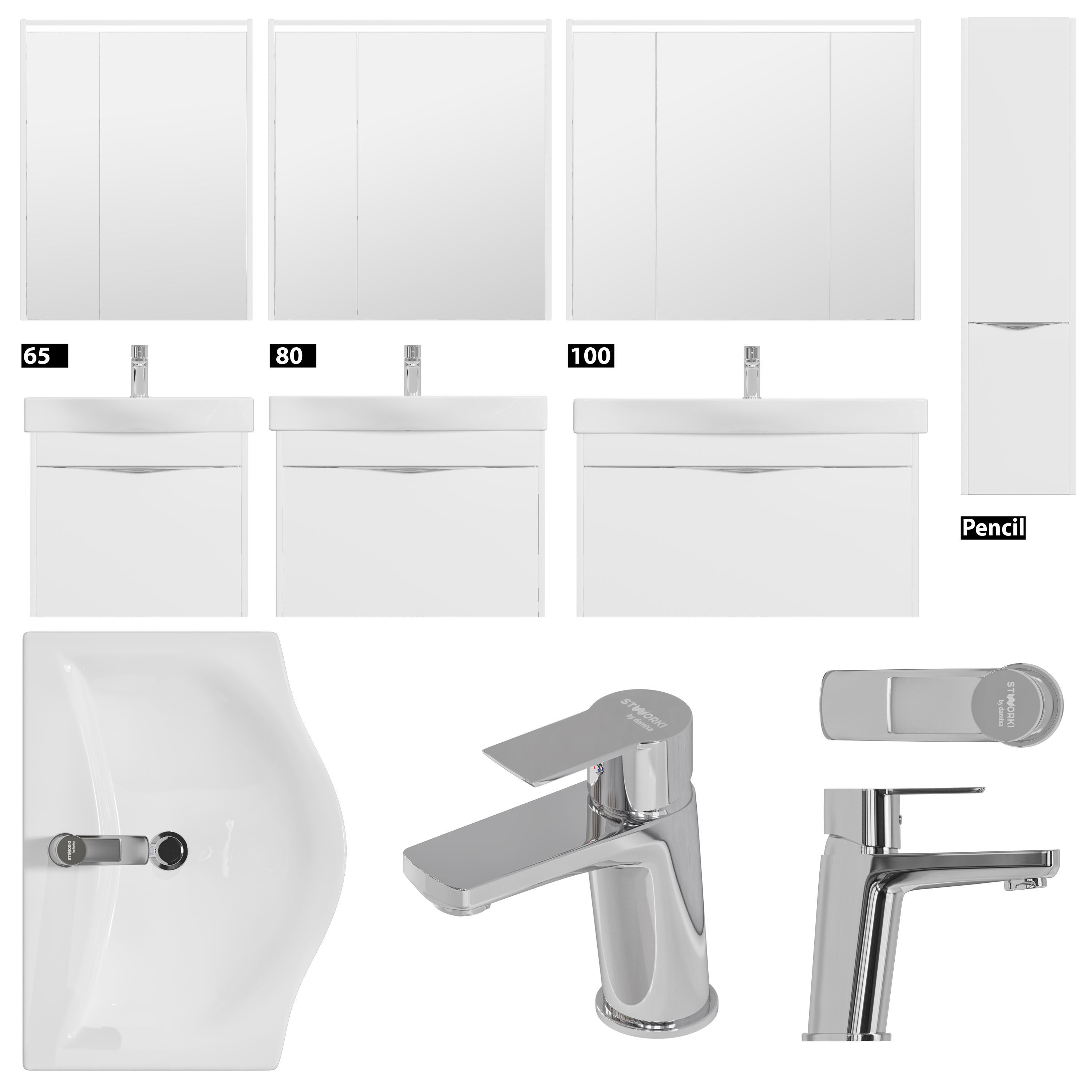 Stworki Helsinki 65-80-100 Pencil case 3D model_1