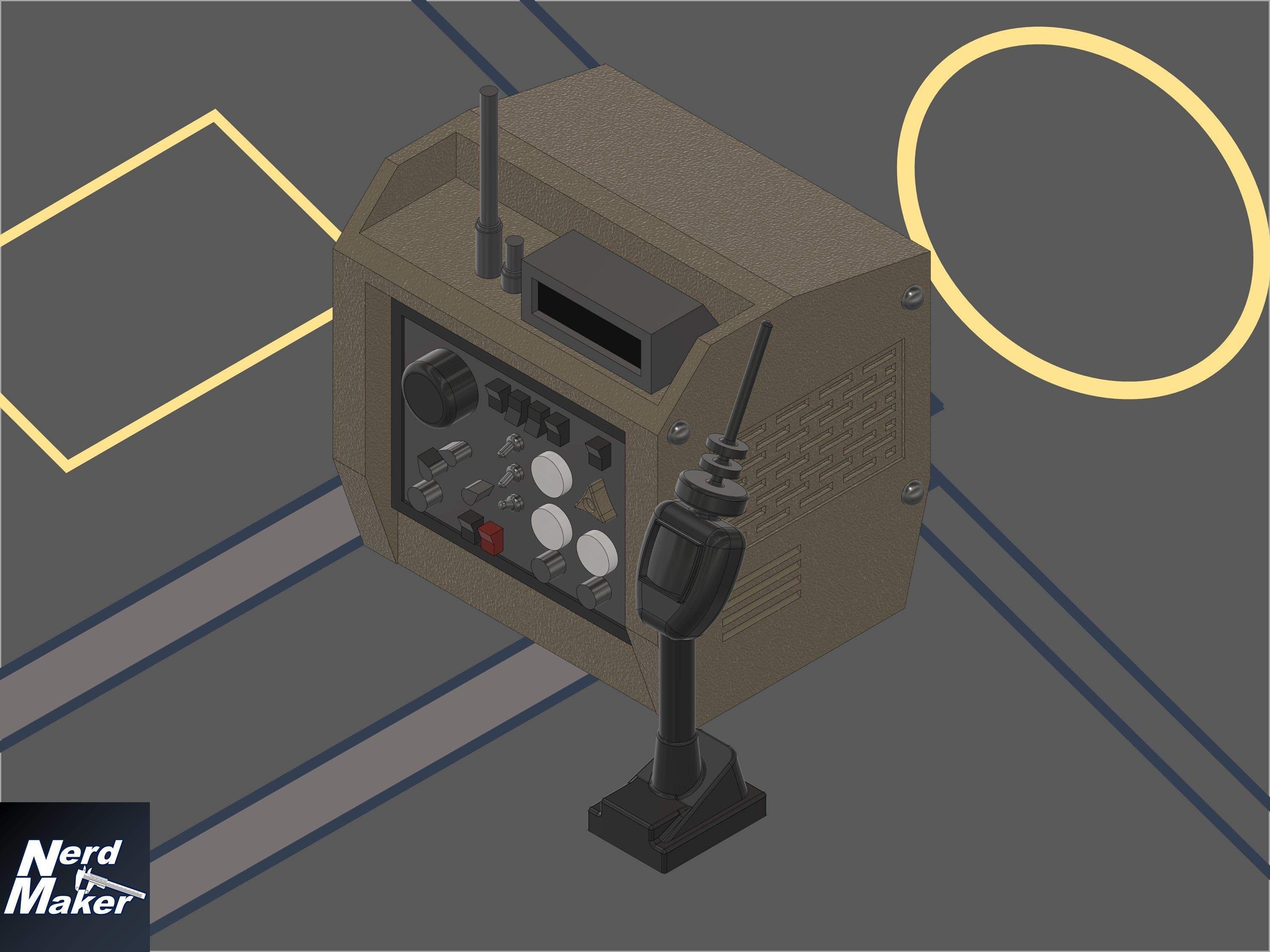 Rebel Hangar Equipment - 3D print model_11