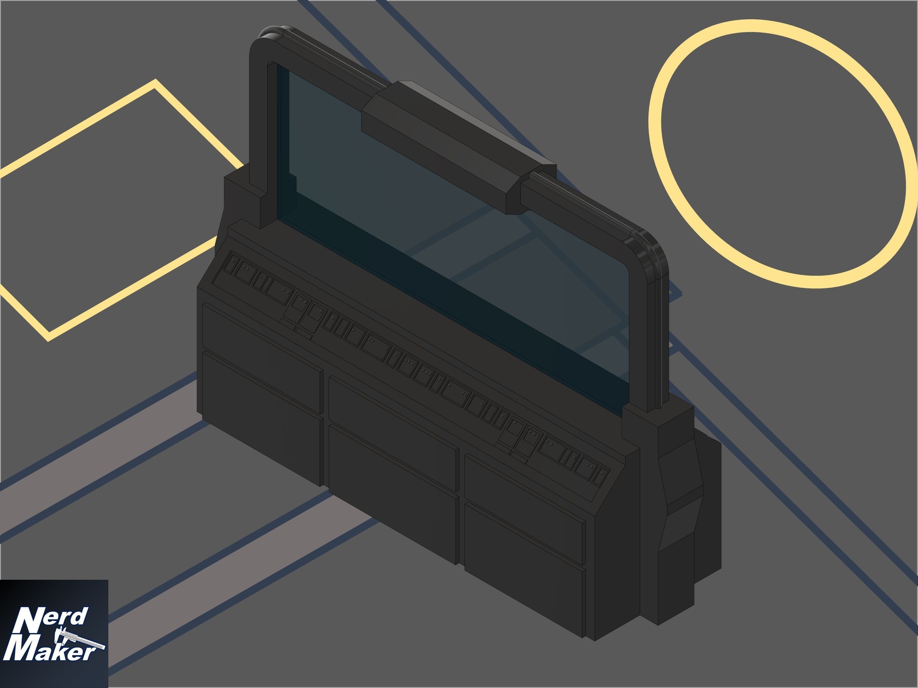 Rebel Hangar Equipment - 3D print model_9