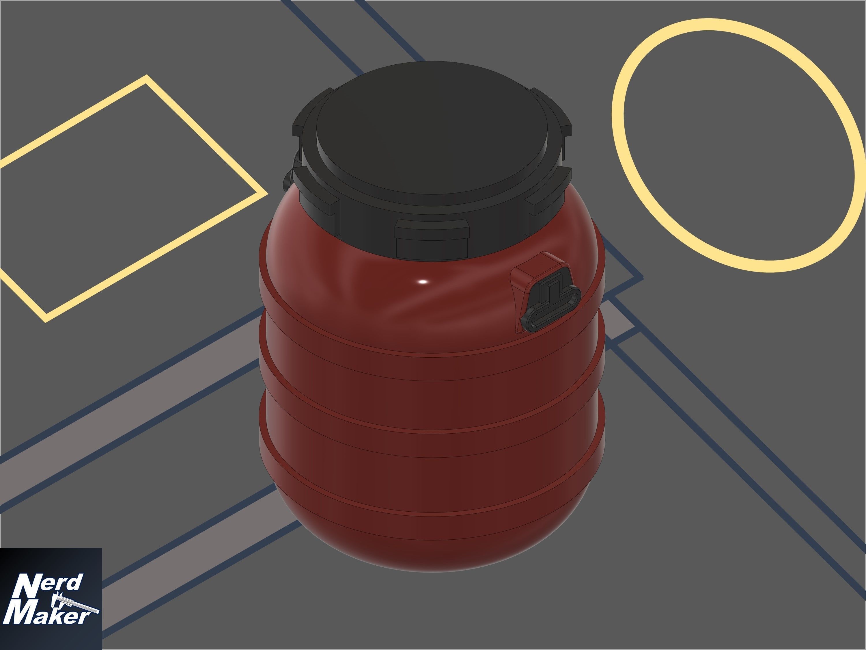 Rebel Hangar Equipment - 3D print model_13