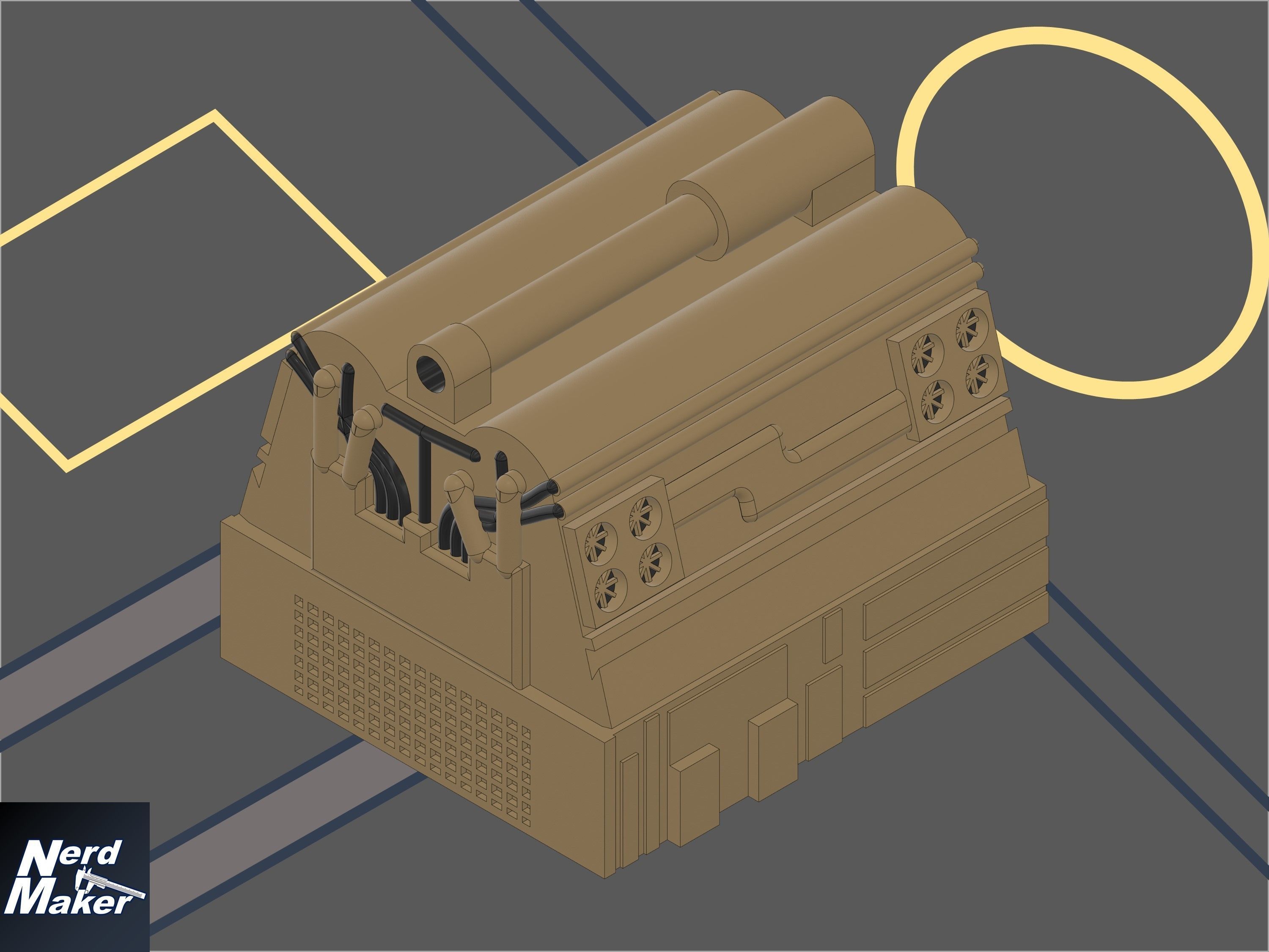 Rebel Hangar Equipment - 3D print model_14