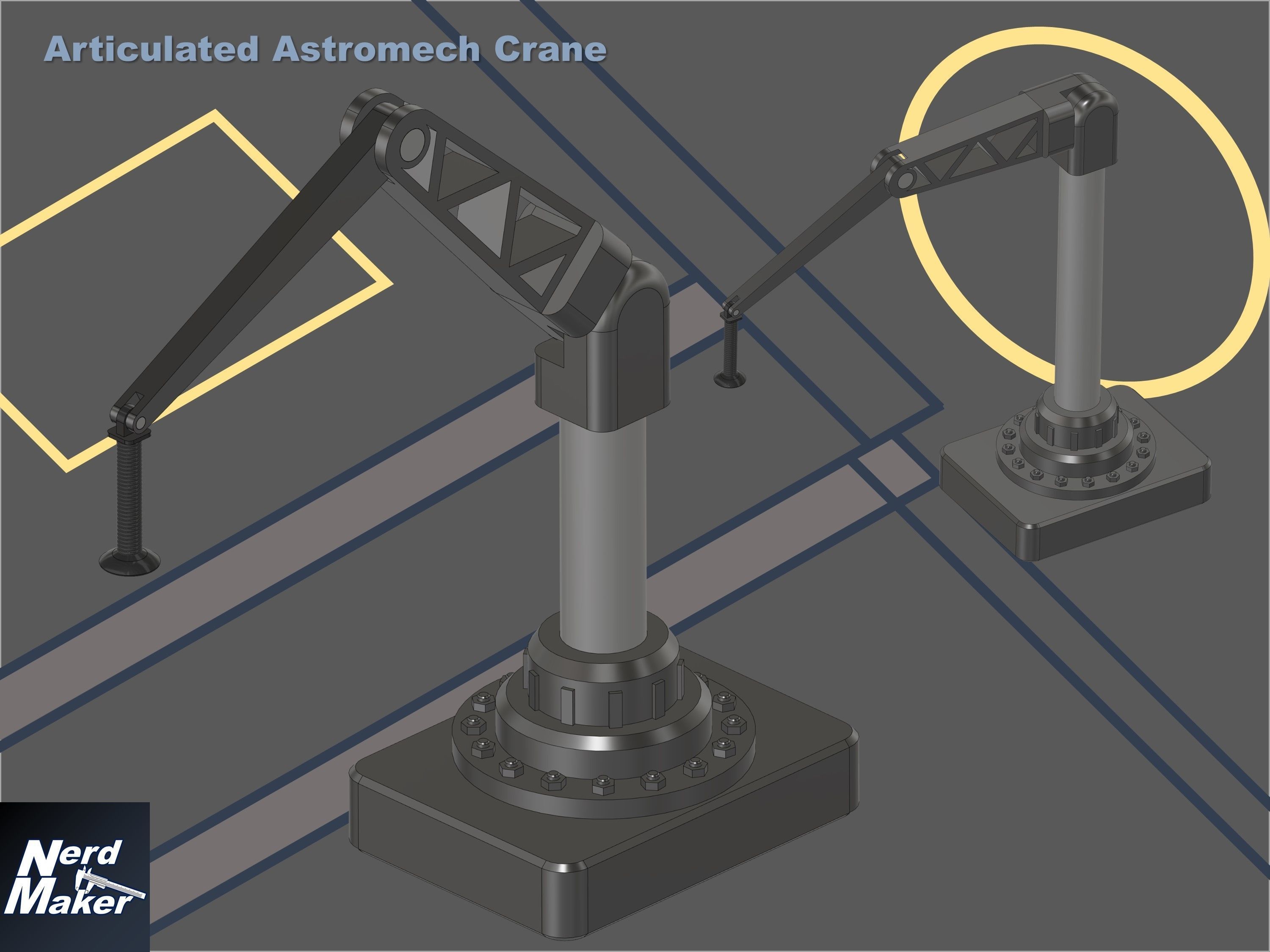 Rebel Hangar Equipment - 3D print model_26
