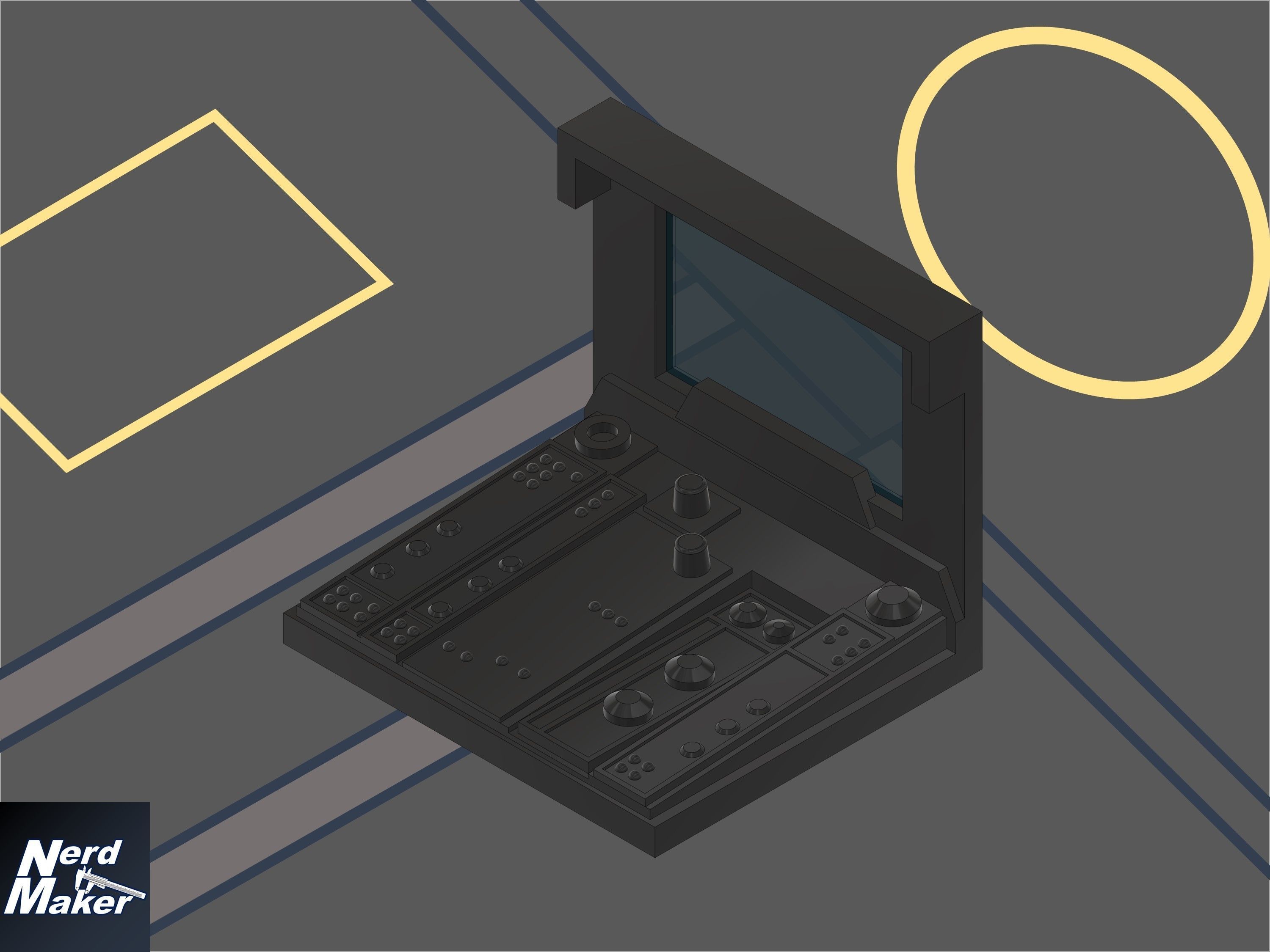 Rebel Hangar Equipment - 3D print model_8