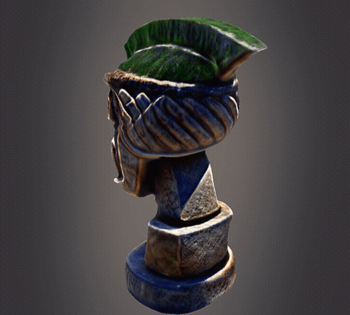 Punk tiki decor 3D print model_2