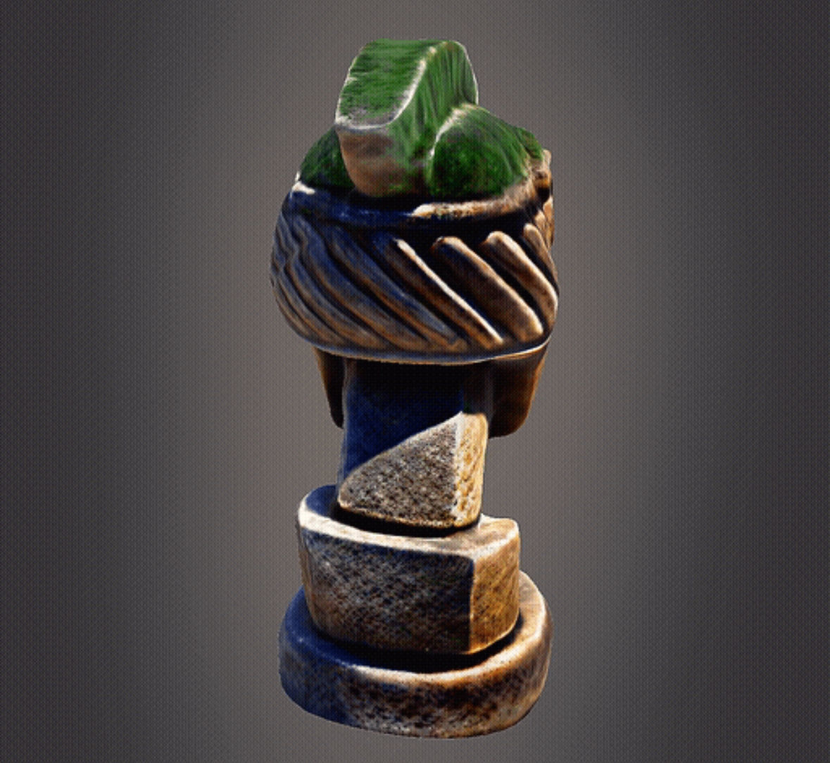Punk tiki decor 3D print model_1