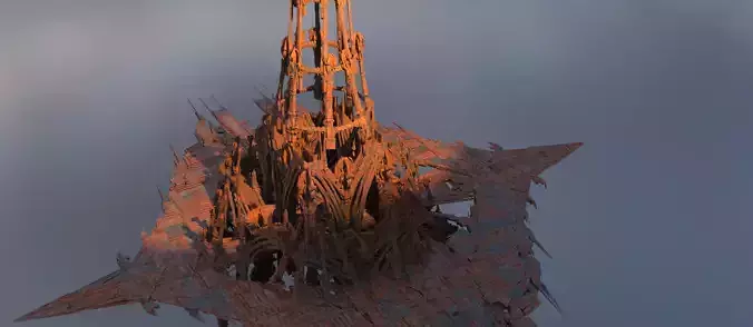 Desert Arrakis dome spice Tower