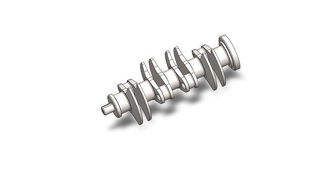 Crankshaft 3D print model