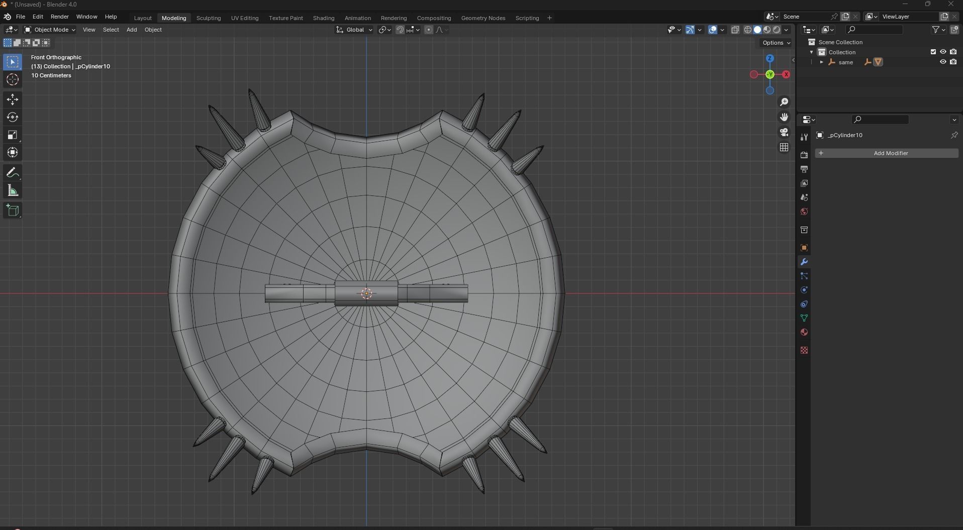 Game Ready 3D shield model Low-poly 3D model_10