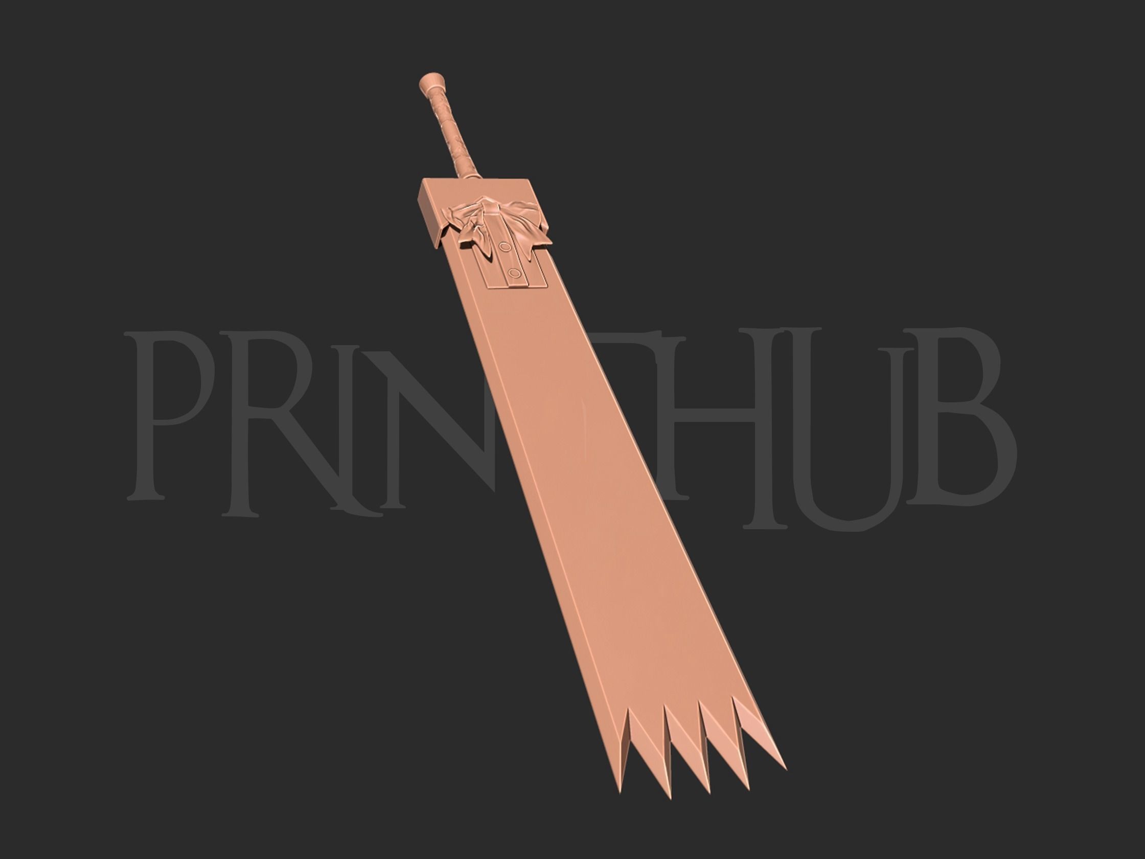 Asa Mitaka Super Strong Uniform Sword from Chainsaw Man 3D print model_1