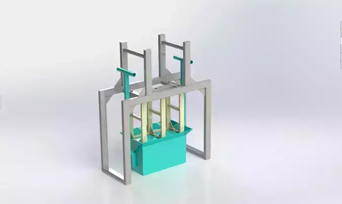 Hollow Concrete Block Making Machine 