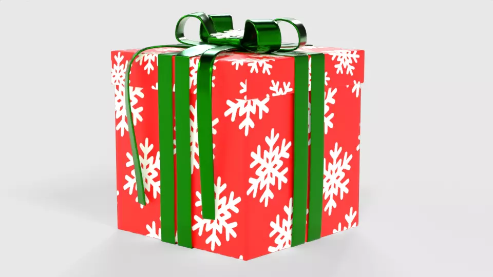 cgt fmcg gift packaging 092 Low-poly 3D model_0