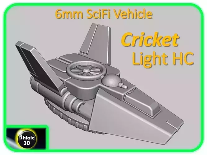 6mm SciFi Vehicle - Cricket L-HC