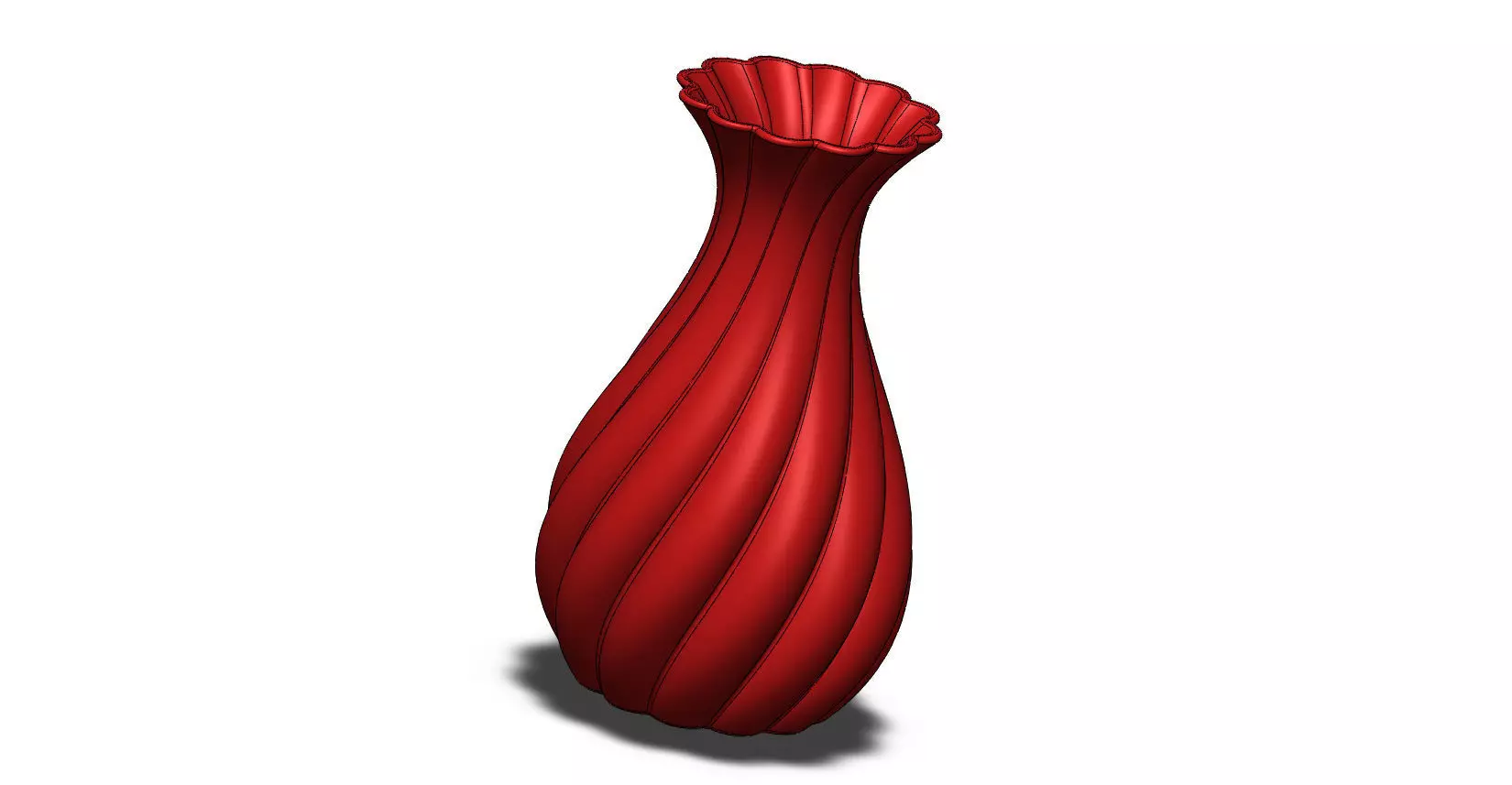 Flower Pot 3D print model_0