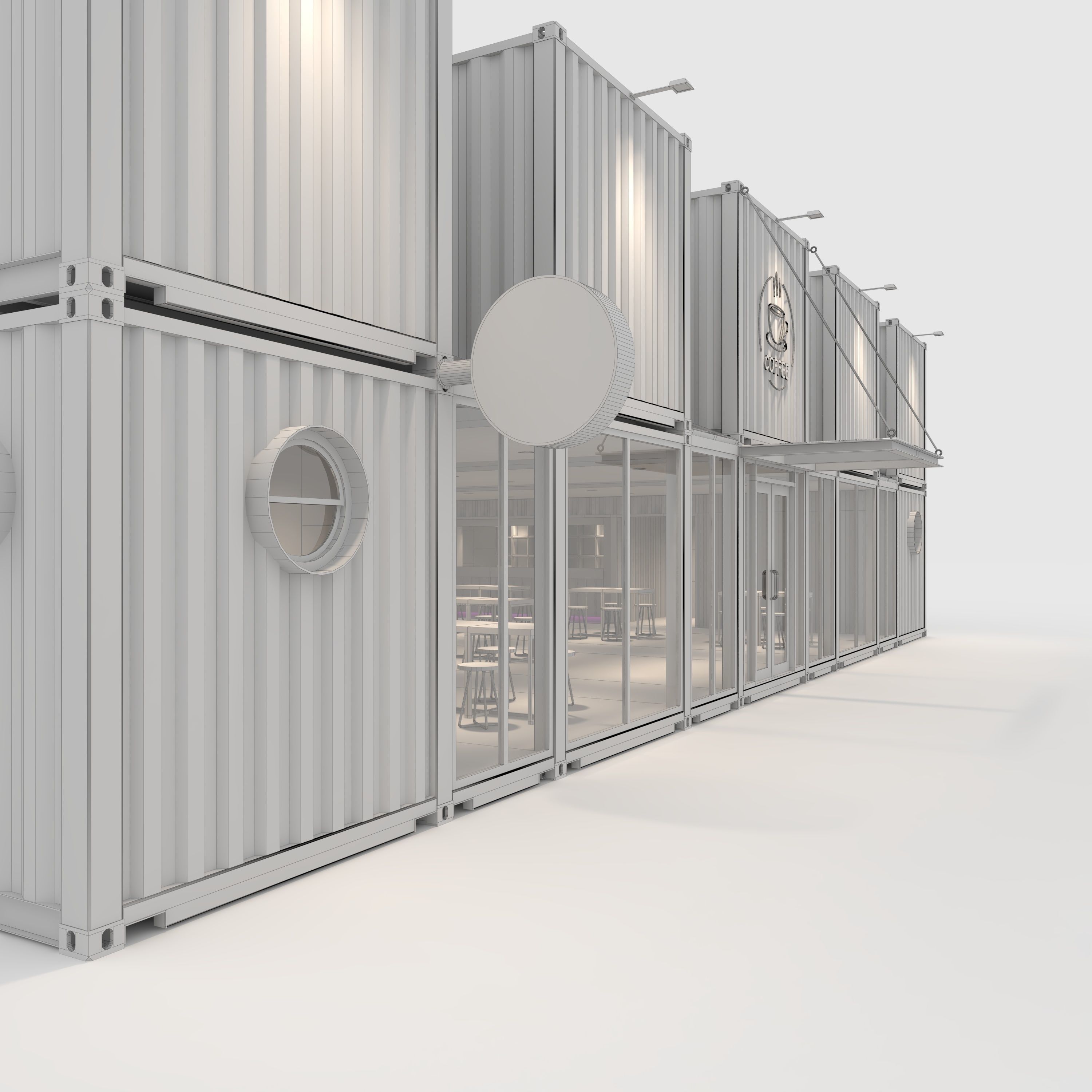 Container Cafe 12 3D model_17