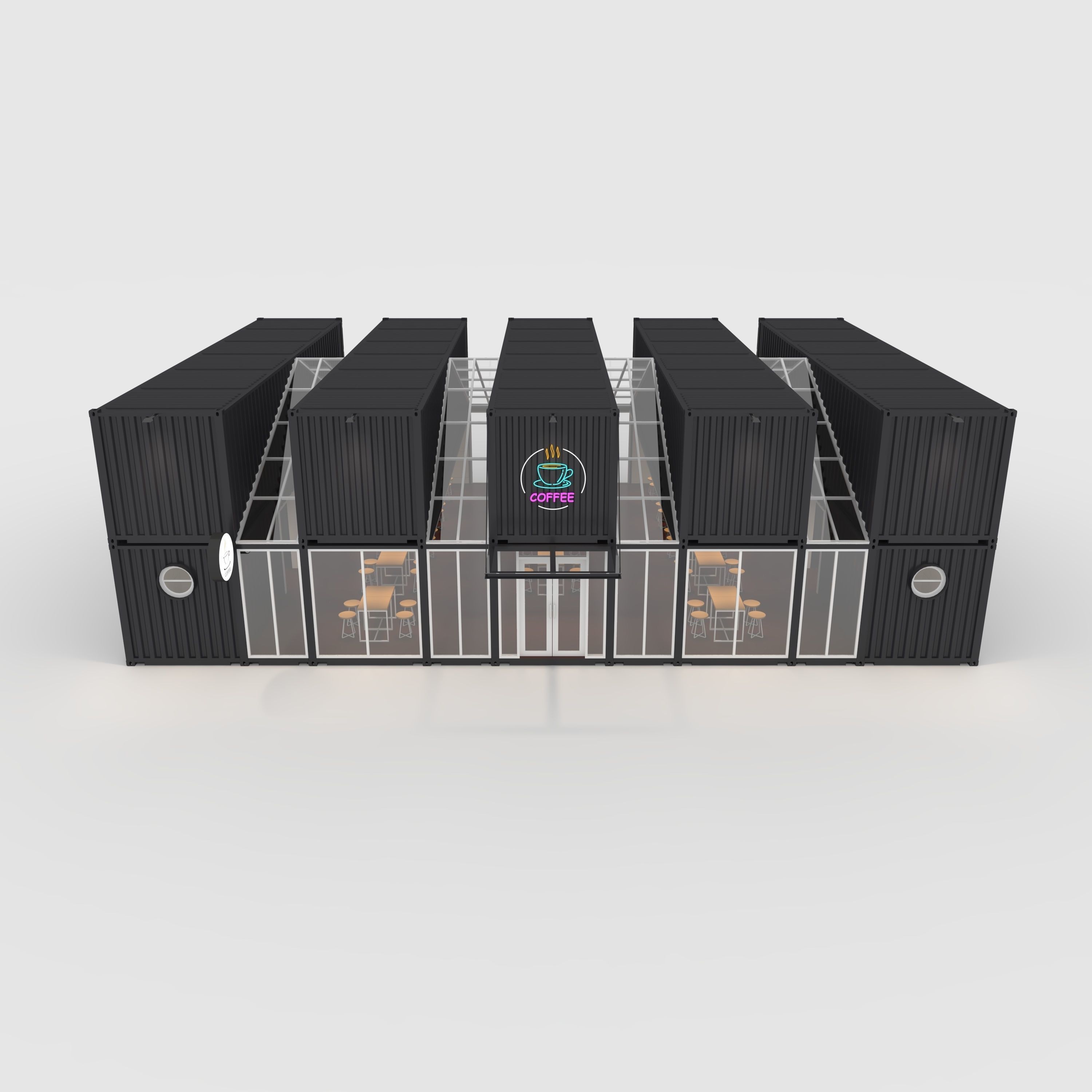 Container Cafe 12 3D model_10