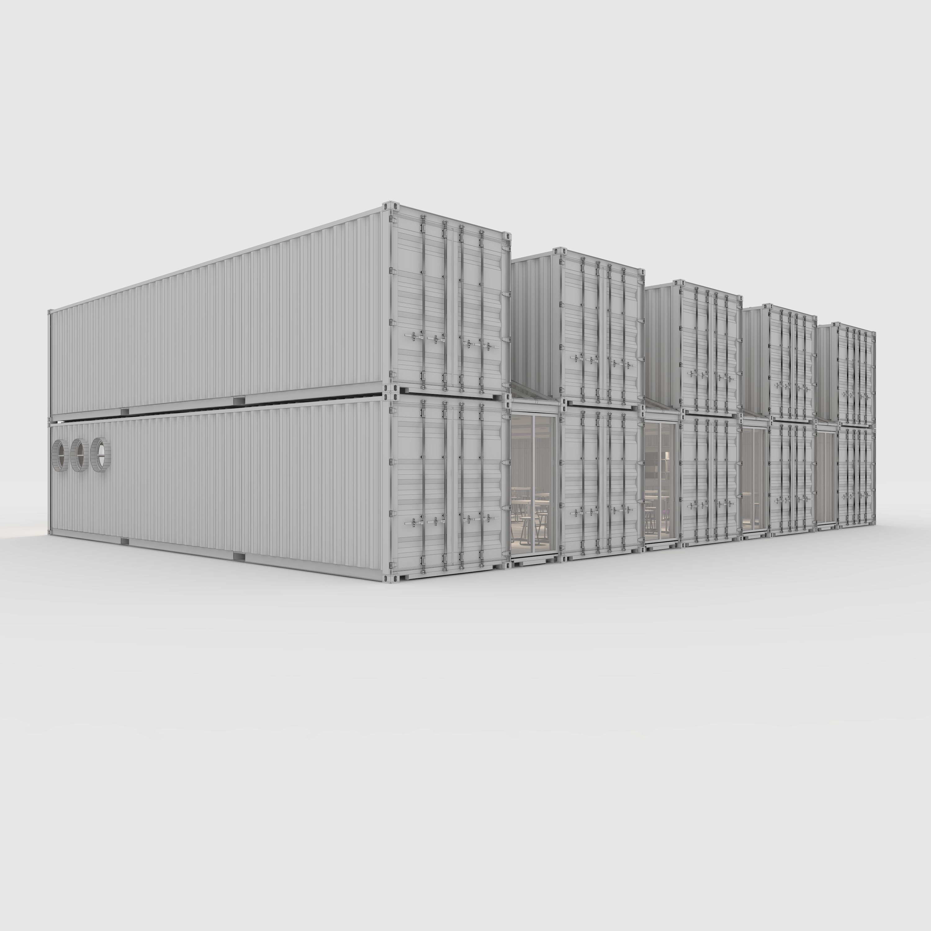 Container Cafe 12 3D model_7