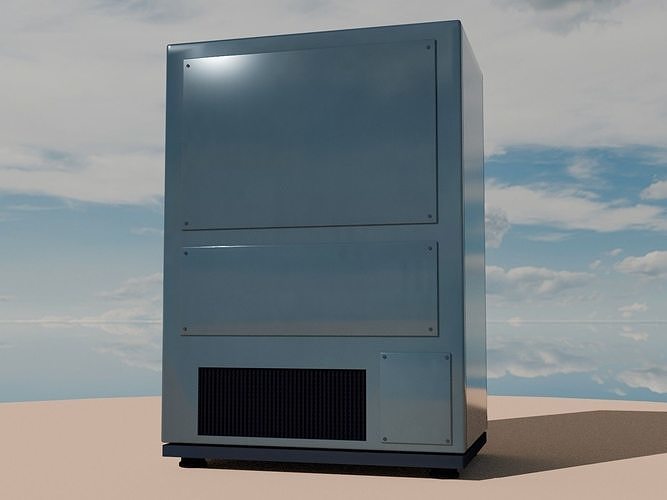 Vending Machine Coke Sprite Pepsi Fanta Junk Food 3D model 4