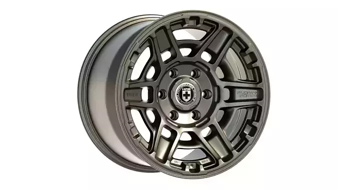 HRE FT1 Low-poly 3D model