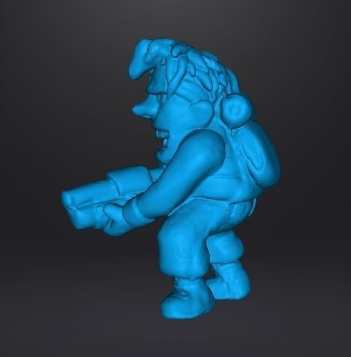 METAL SLUG MARCO ROSSI VINTAGE FIGURE MODEL STATUE TOY 3D print model_7