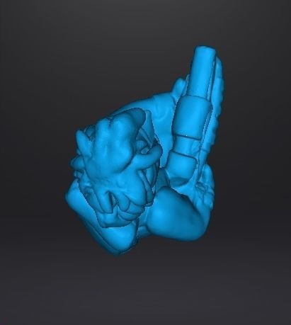 METAL SLUG MARCO ROSSI VINTAGE FIGURE MODEL STATUE TOY 3D print model_10