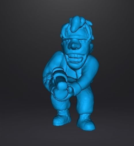 METAL SLUG MARCO ROSSI VINTAGE FIGURE MODEL STATUE TOY 3D print model_8